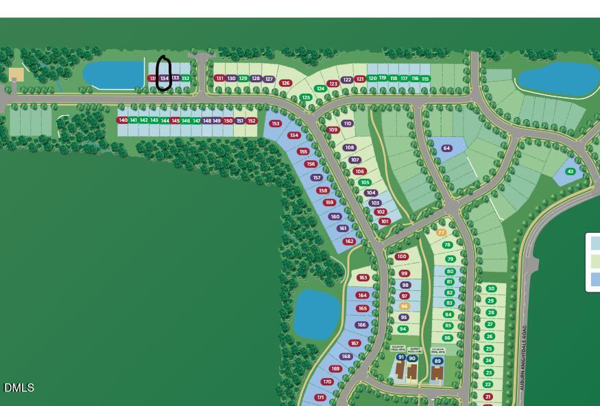 448 Mugby Road, Unit 134 Raleigh, NC 27610 - Photo 2 of 5 134 site map