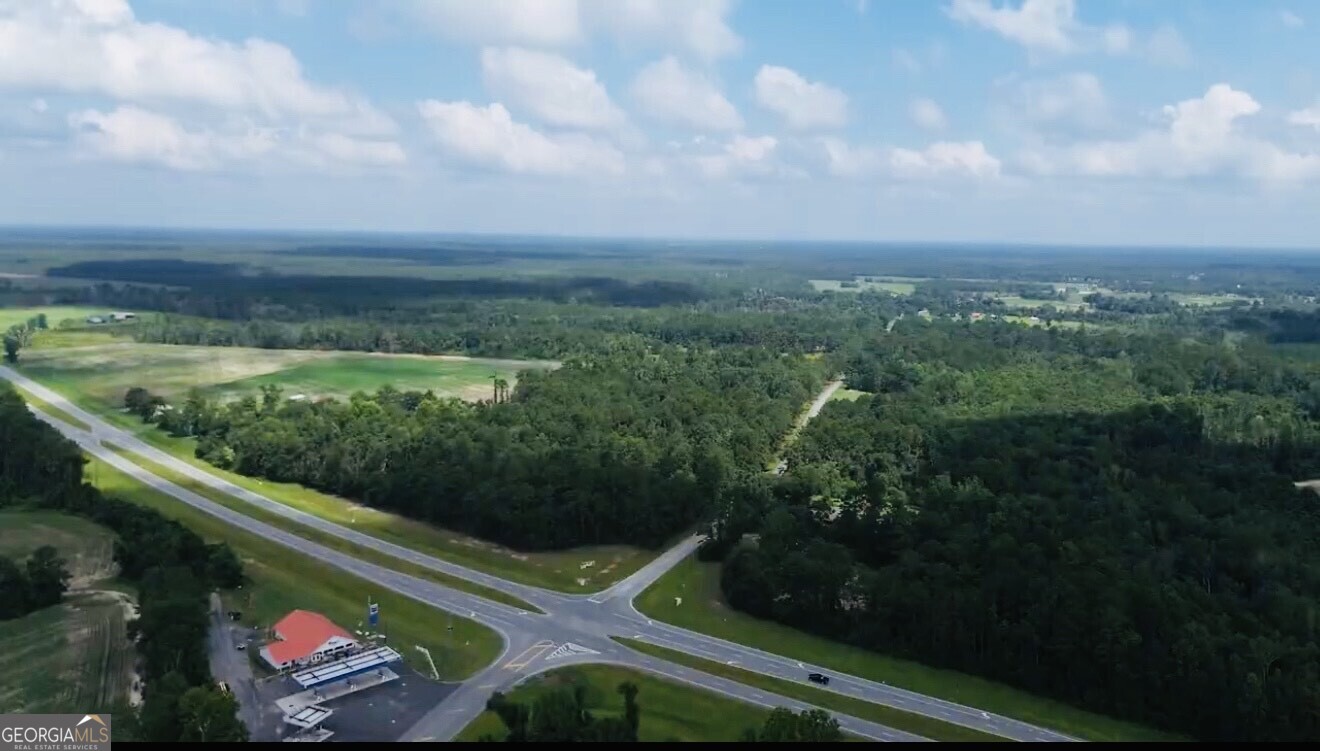 0 Pineview Drive Waycross, GA 31503 - Photo 2 of 6 a view of a back yard from a balcony
