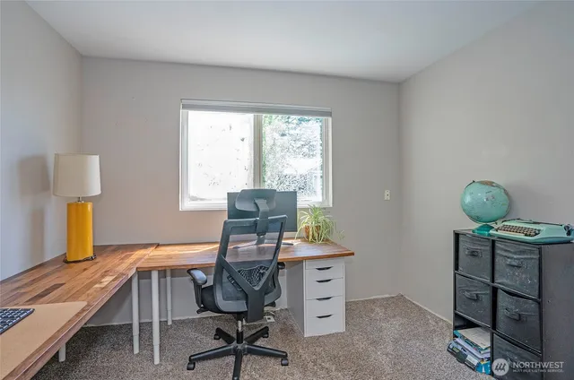 a room with storage and utility