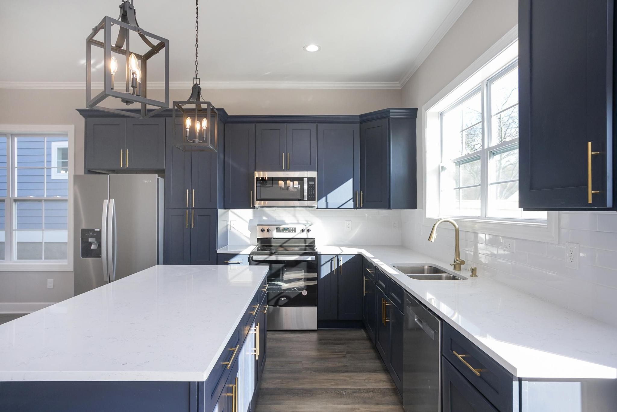4325 Old Goins Road Nashville, TN 37211 - Photo 12 of 22 a kitchen with stainless steel appliances a sink stove and refrigerator