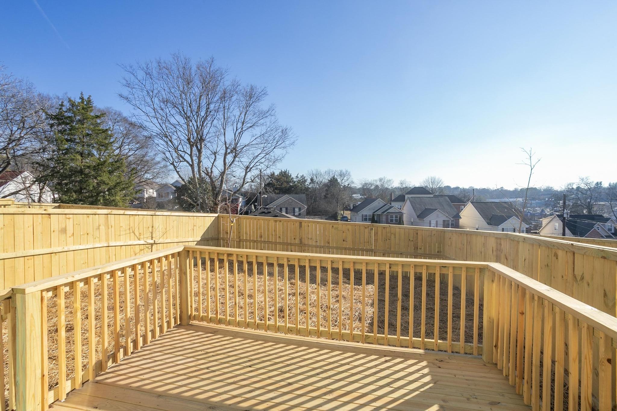 4325 Old Goins Road Nashville, TN 37211 - Photo 3 of 22 a view of a balcony with wooden floor and fence