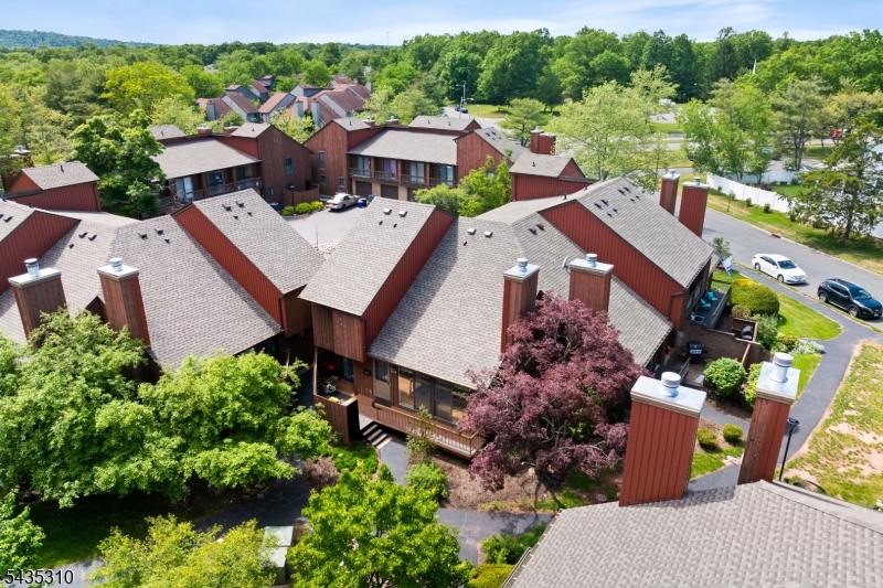 488 Auten Road, Unit 2D Hillsborough, NJ 08844 - Photo 26 of 30 an aerial view of a house with a garden