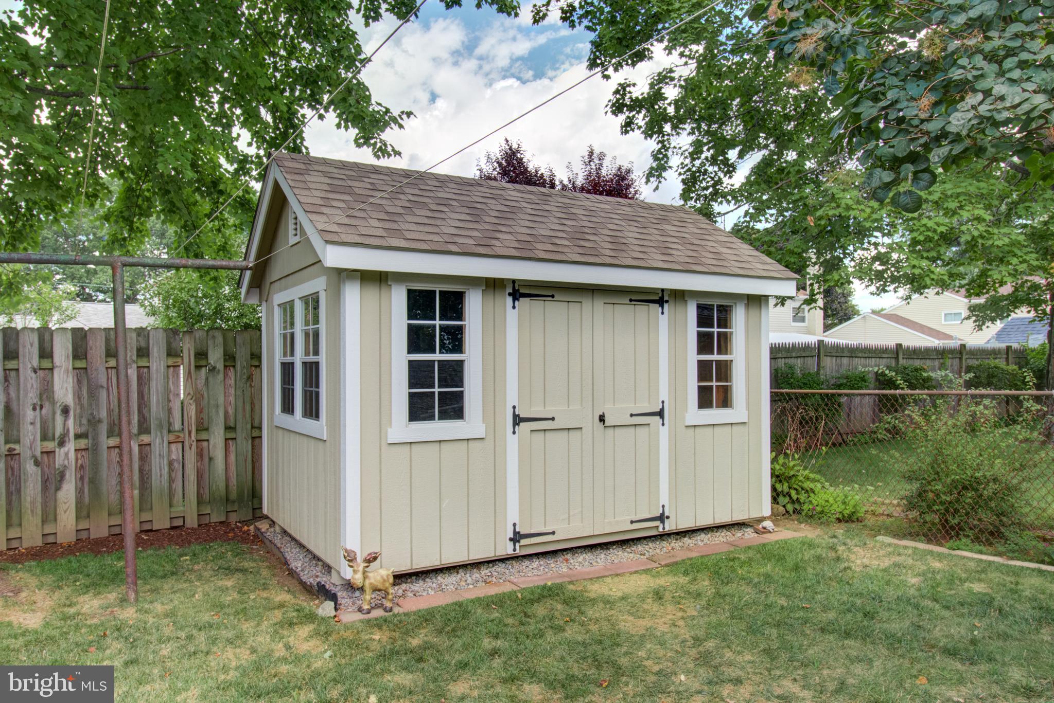 30 Dover Road Hamilton, NJ 08620 - Photo 31 of 32 a view of backyard with cabin