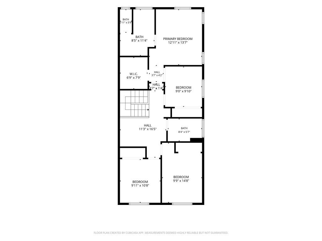 11370 Dream Pacoima, CA 91331 - Photo 55 of 55 2nd Level Floor Plan. Dimensions are approximate. Buyer to verify.