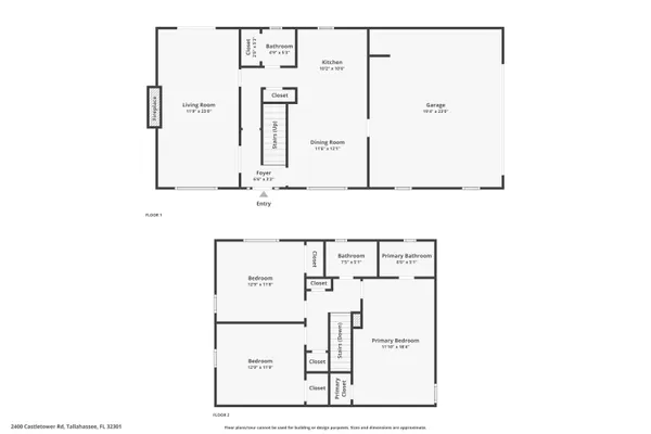 $309,000 | 2400 Castletower Road, Tallahassee, FL 32301
