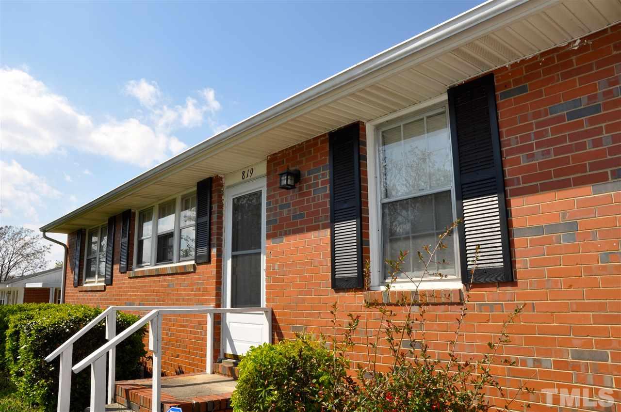 819 Hadley Road Raleigh, NC 27610 - Photo 1 of 20 a front view of a house