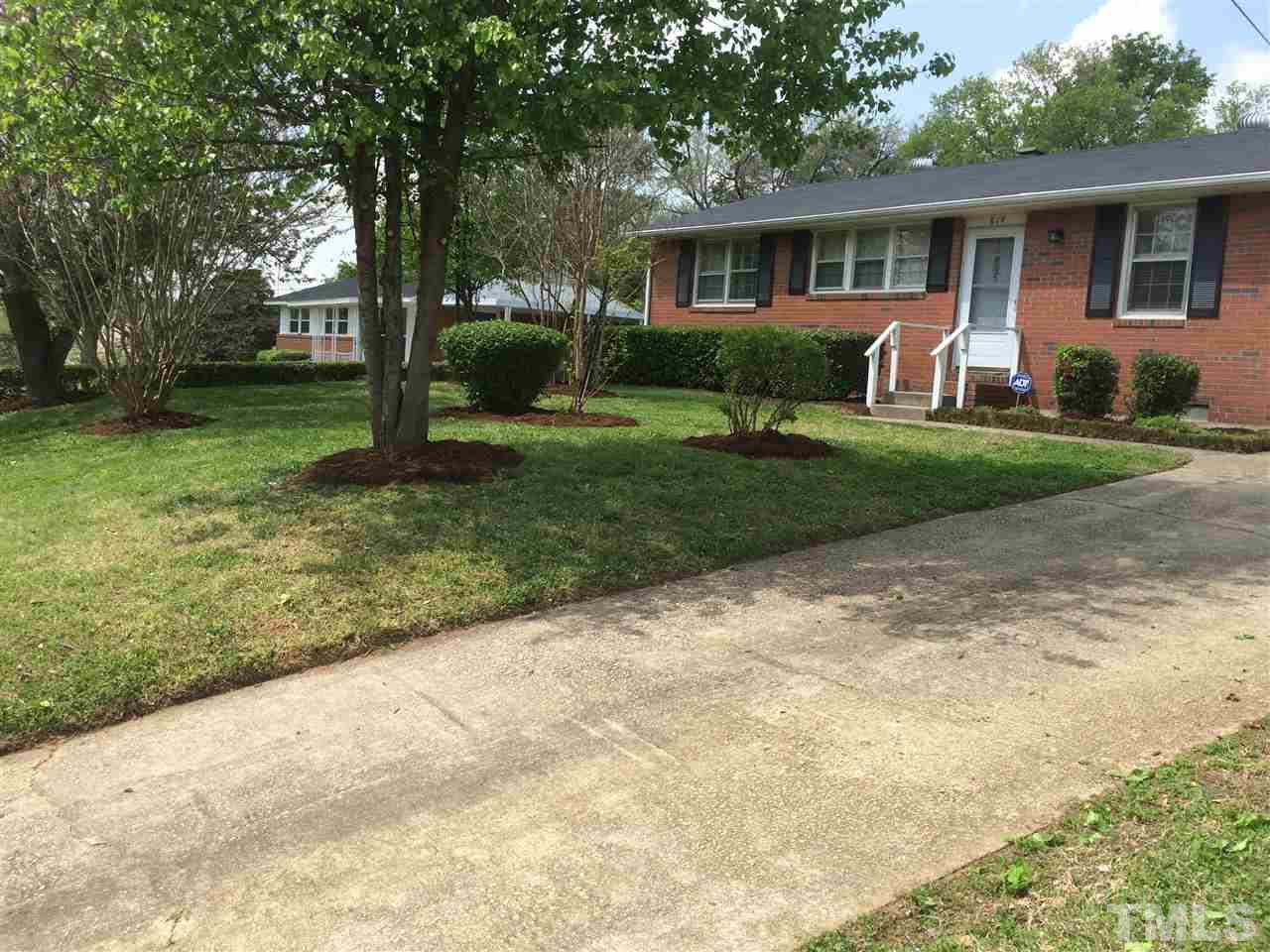 819 Hadley Road Raleigh, NC 27610 - Photo 3 of 20 a front view of house with yard and green space