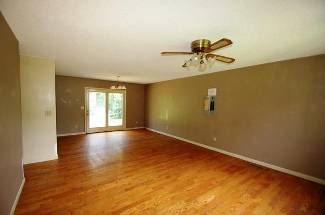 Spacious living room - Beautiful hardwood flooring throughout!