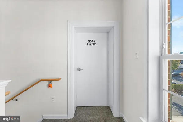 a view of an entryway