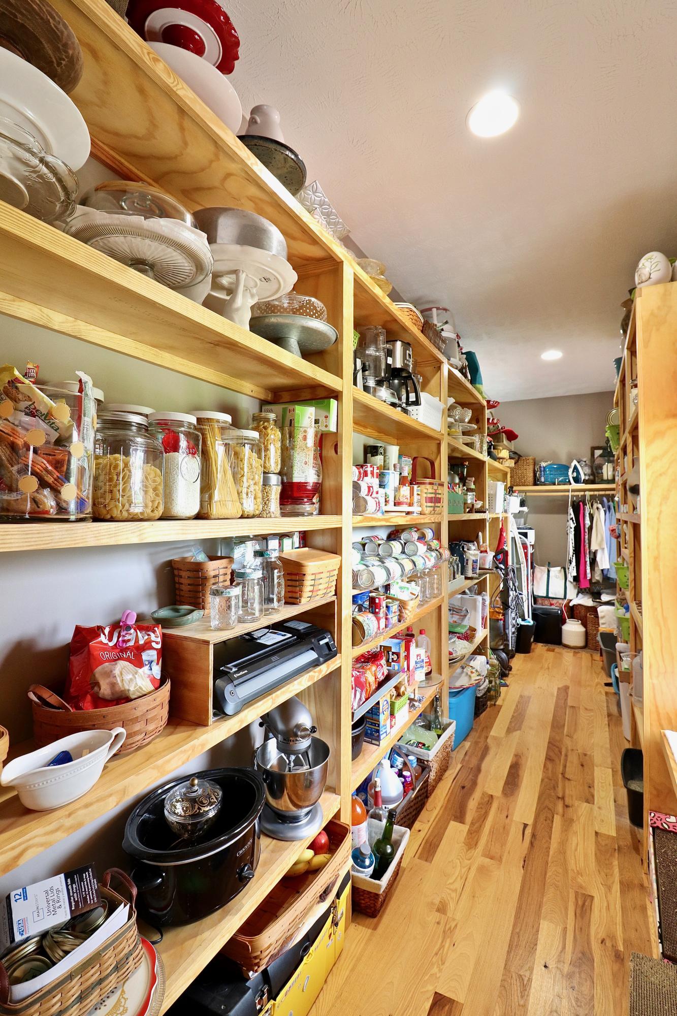 856 McDuffie Road Biscoe, NC 27209 - Photo 10 of 56 Pantry is a room on it's own, Amazing Organized Storage