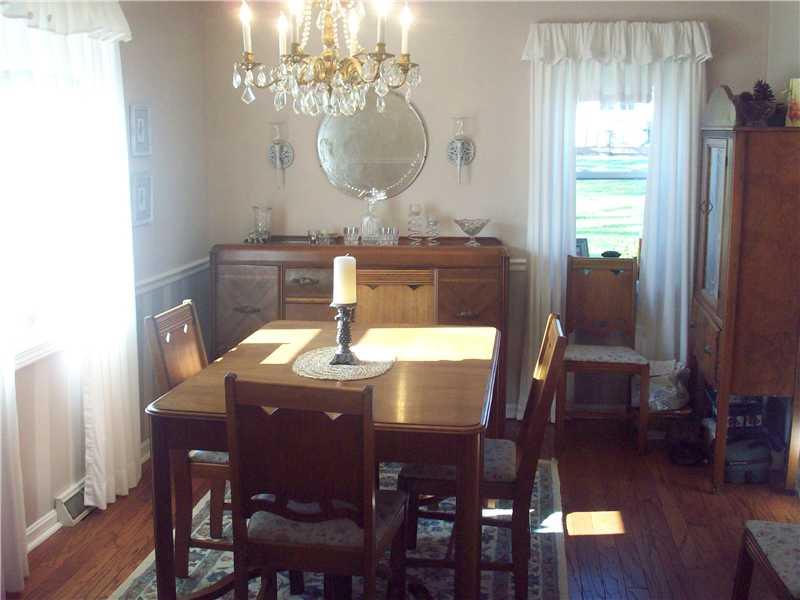48 Reno Road Hermitage, PA 16148 - Photo 5 of 21 Dining Room. Dining Room had beautiful hardwood floors. Plenty of room for family dinners. Antique Chandelier stays with home.
