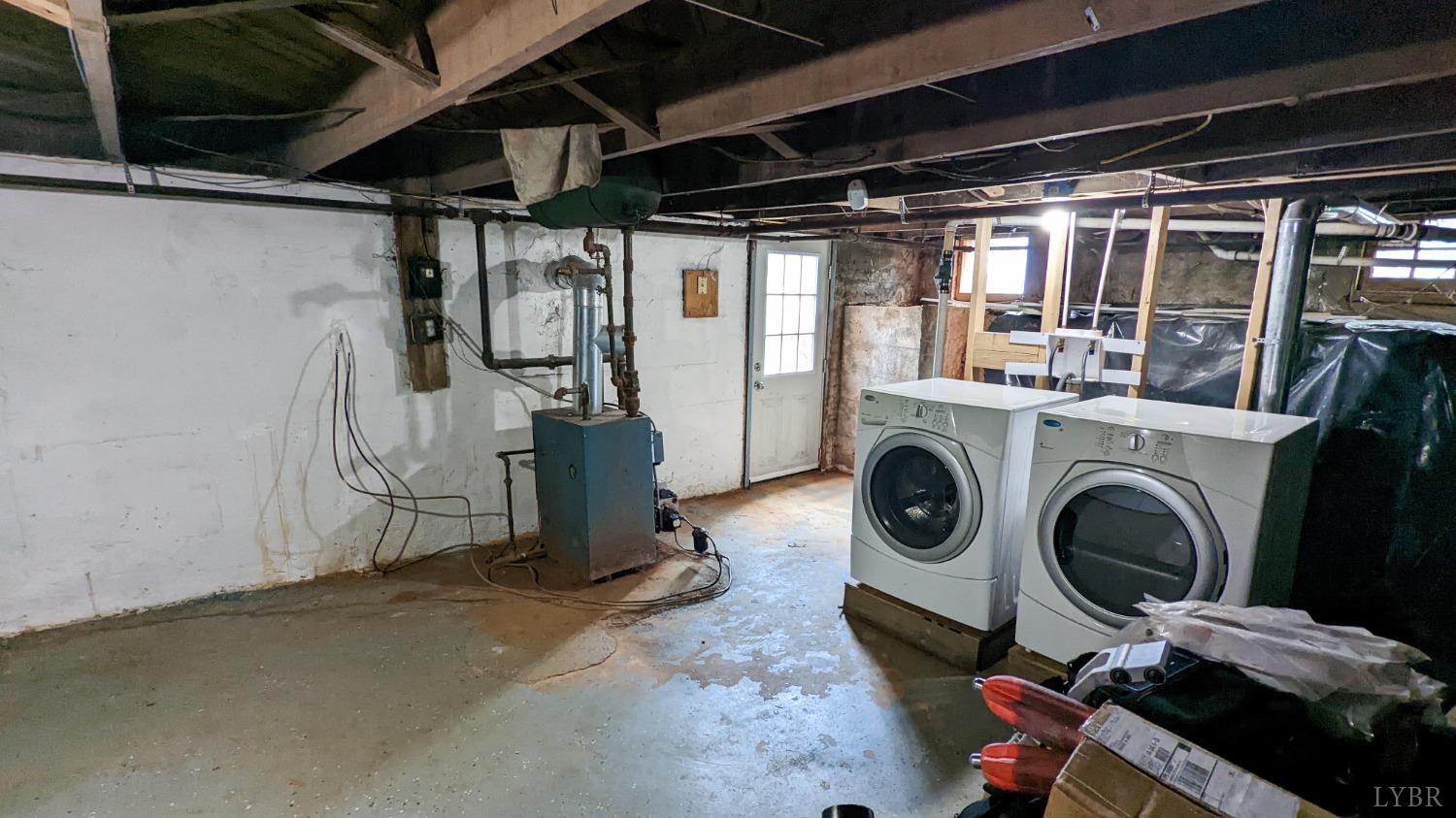 2245 Cedar Gate Road Madison Heights, VA 24572 - Photo 15 of 17 a utility room with dryer and washer