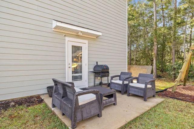 a view of a couches in the patio