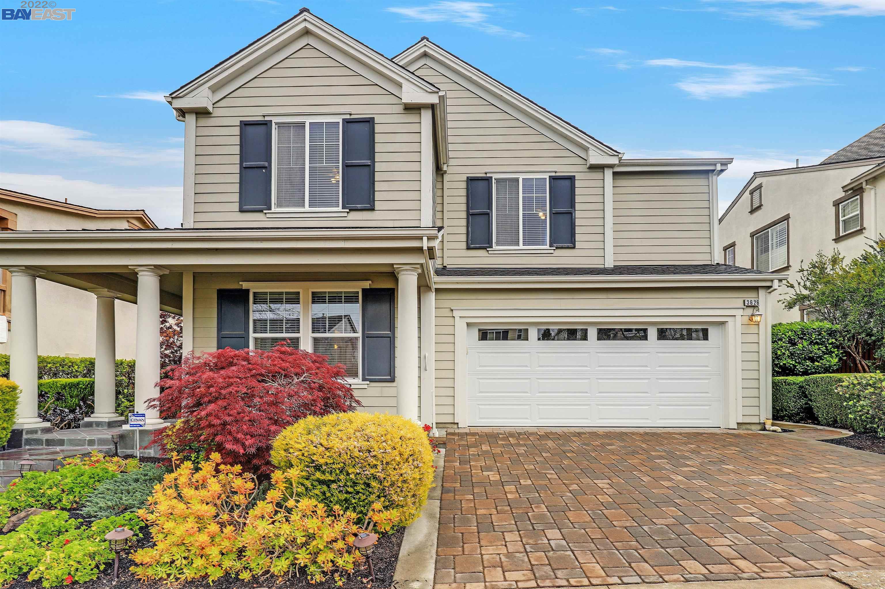 3626 Sandalford Way San Ramon, CA 94582 - Photo 1 of 1 a front view of a house with a lots of windows and plants