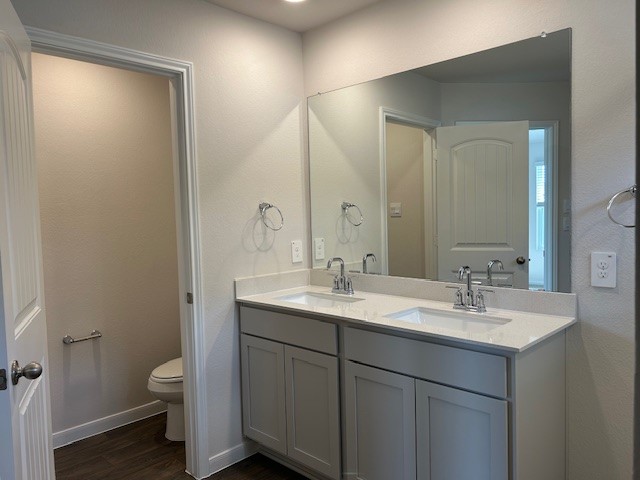 311 Darwin Place Lockhart, TX 78644 - Photo 2 of 6 Primary double vanity and water closet