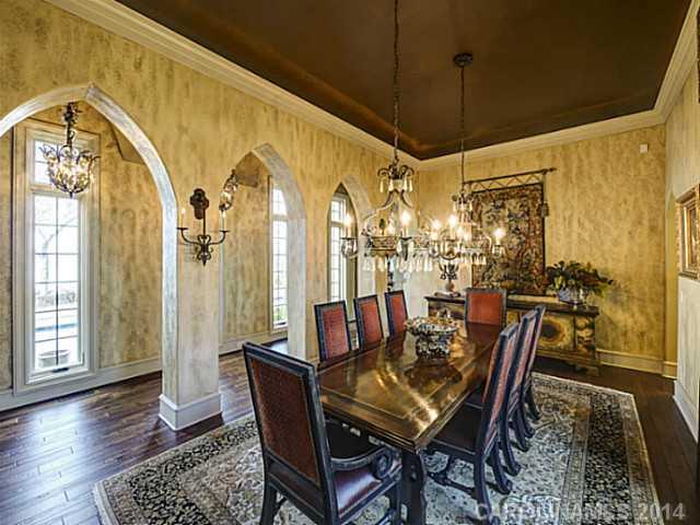 16505 Jetton Road Cornelius, NC 28031 - Photo 7 of 23 a view of a dining room with furniture window and wooden floor