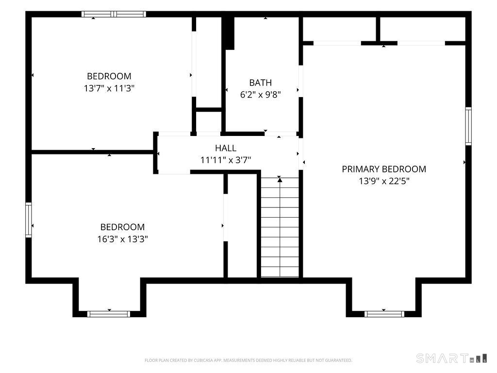 435 Old Slocum Road Hebron, CT 06231 - Photo 38 of 38 SECOND FLOOR PLAN