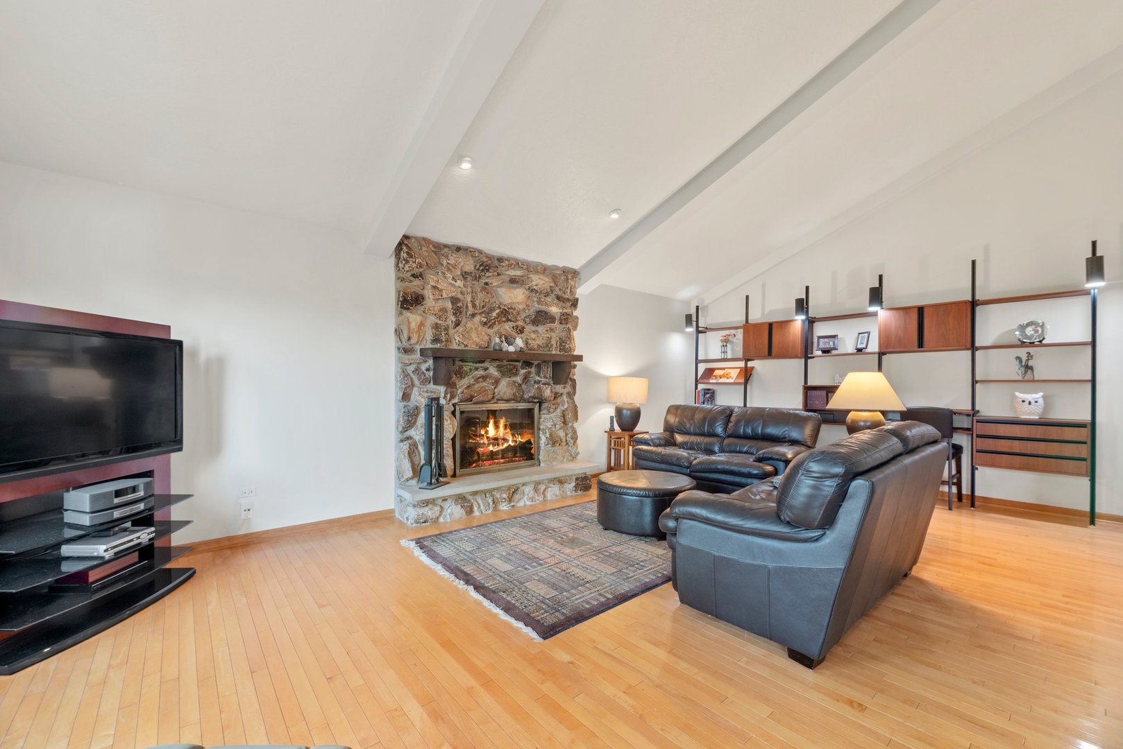 1133 Old Fence Road Addison, IL 60101 - Photo 11 of 29 a living room with furniture and a flat screen tv