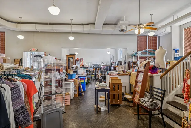 a view of a storage & utility room