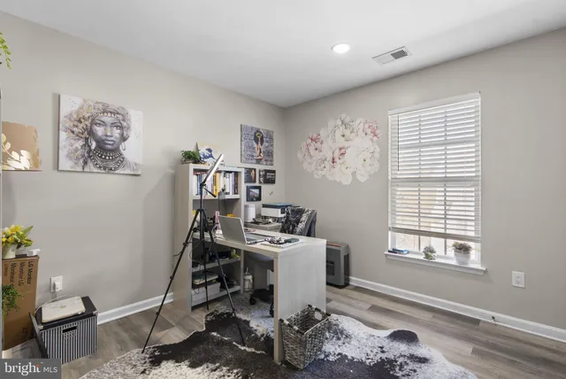 a room with storage and utility