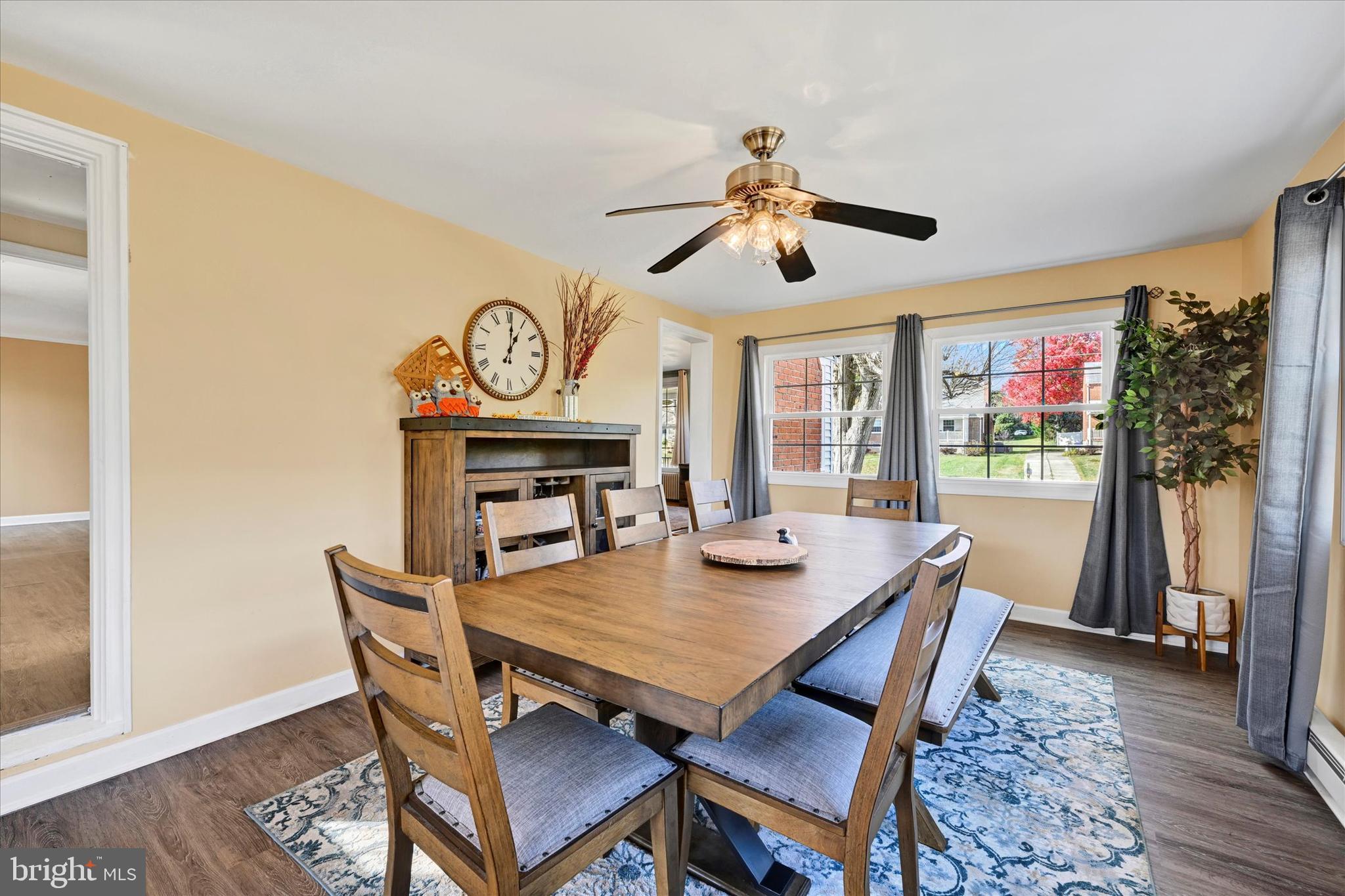 9 Othoridge Road Lutherville-Timonium, MD 21093 - Photo 14 of 37 a view of a dining room with furniture window and wooden floor