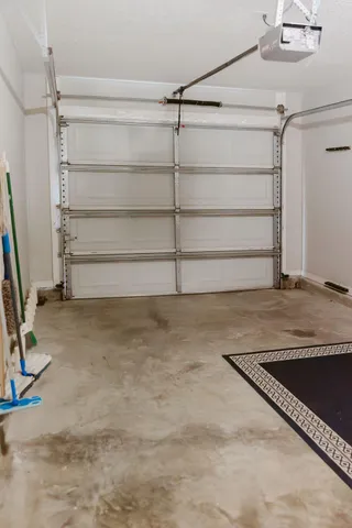 a view of a room with rack on the wall