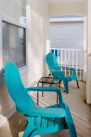 a living room filled with furniture