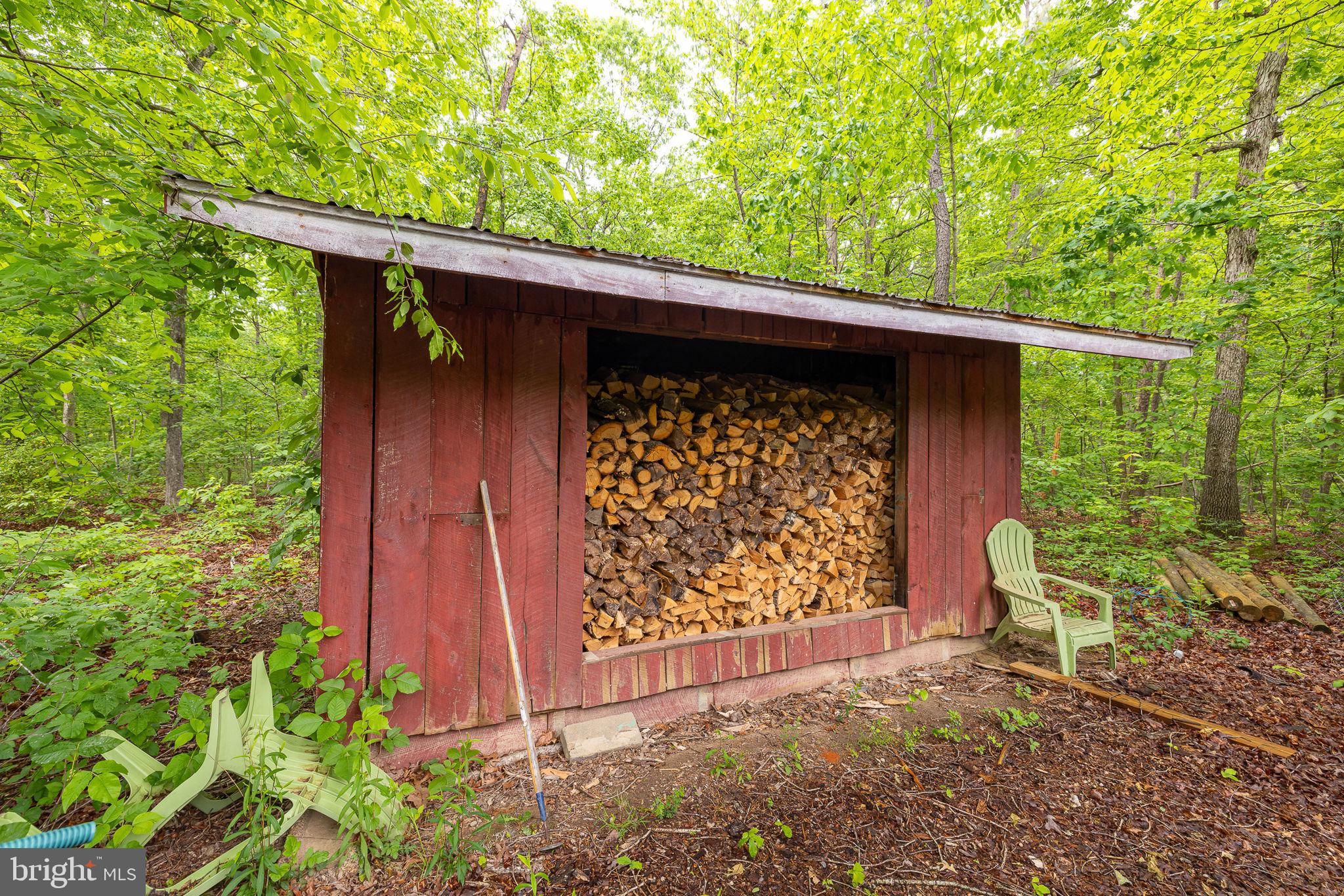 16492 Cox Mill Road Orange, VA 22960 - Photo 20 of 52 Wood shed - wood may or may not be moved