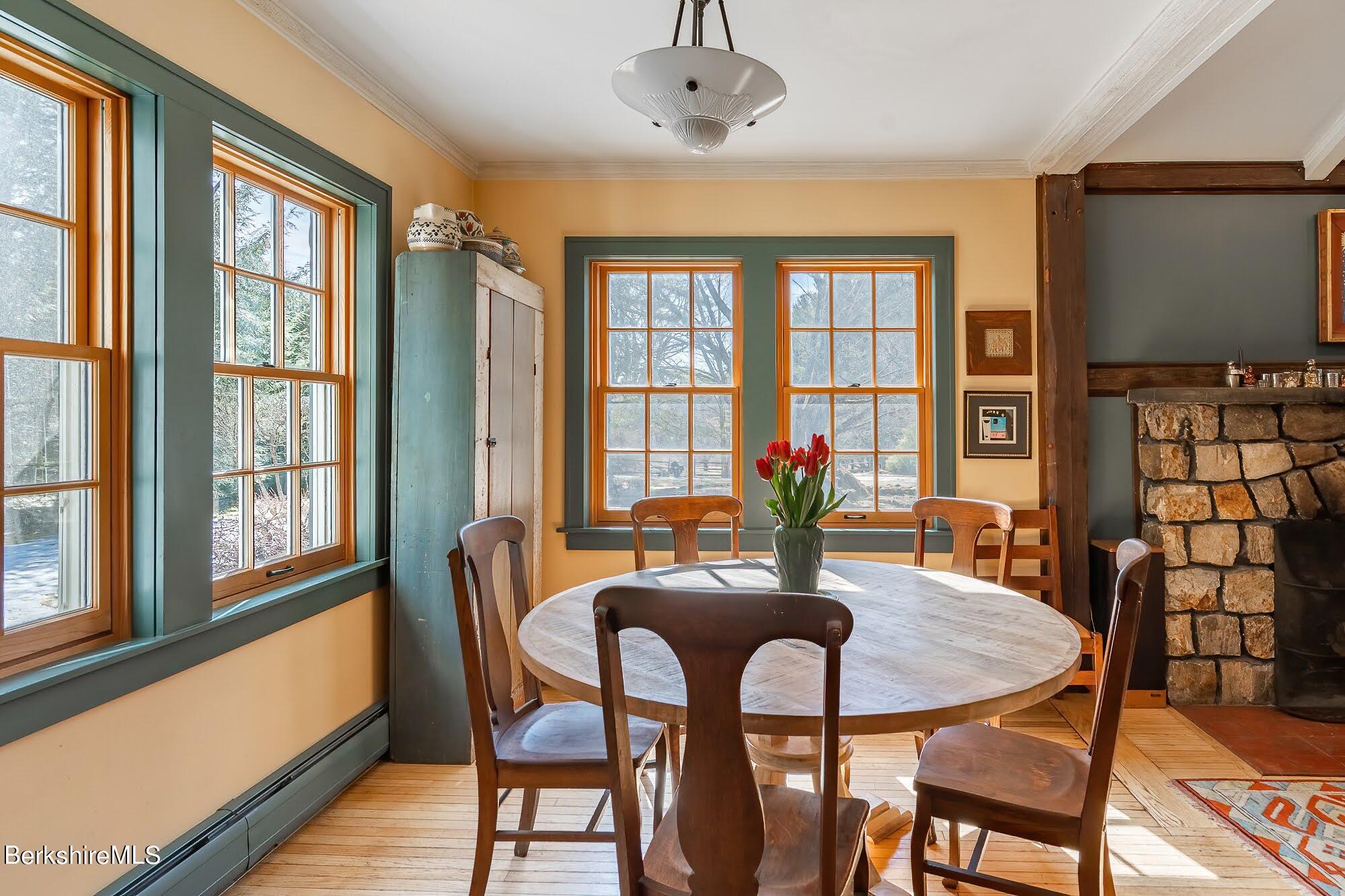 17 Cronk Road Monterey, MA 01245 - Photo 15 of 56 a dining room with furniture and window