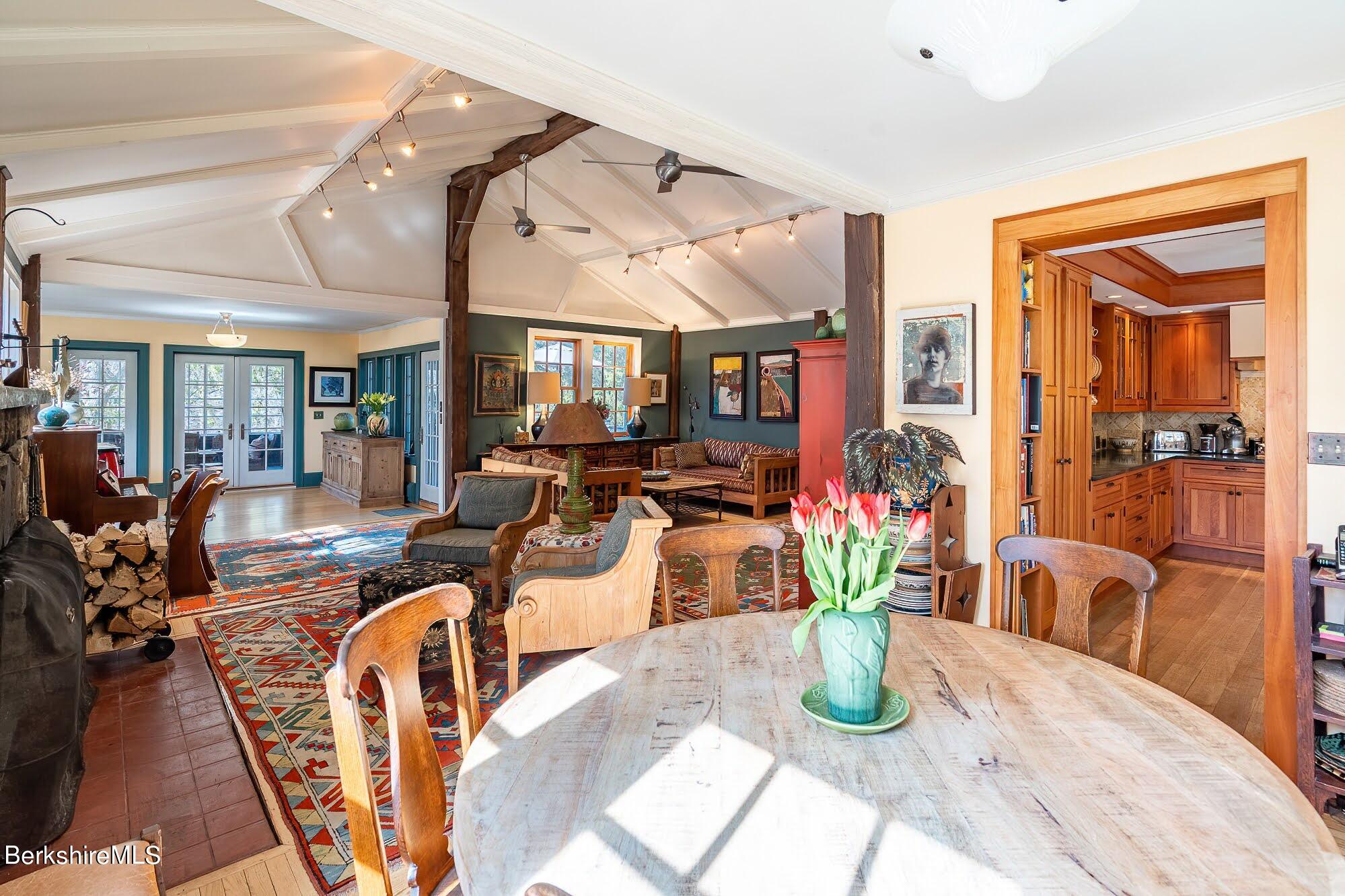 17 Cronk Road Monterey, MA 01245 - Photo 16 of 56 a lobby with furniture and a potted plant