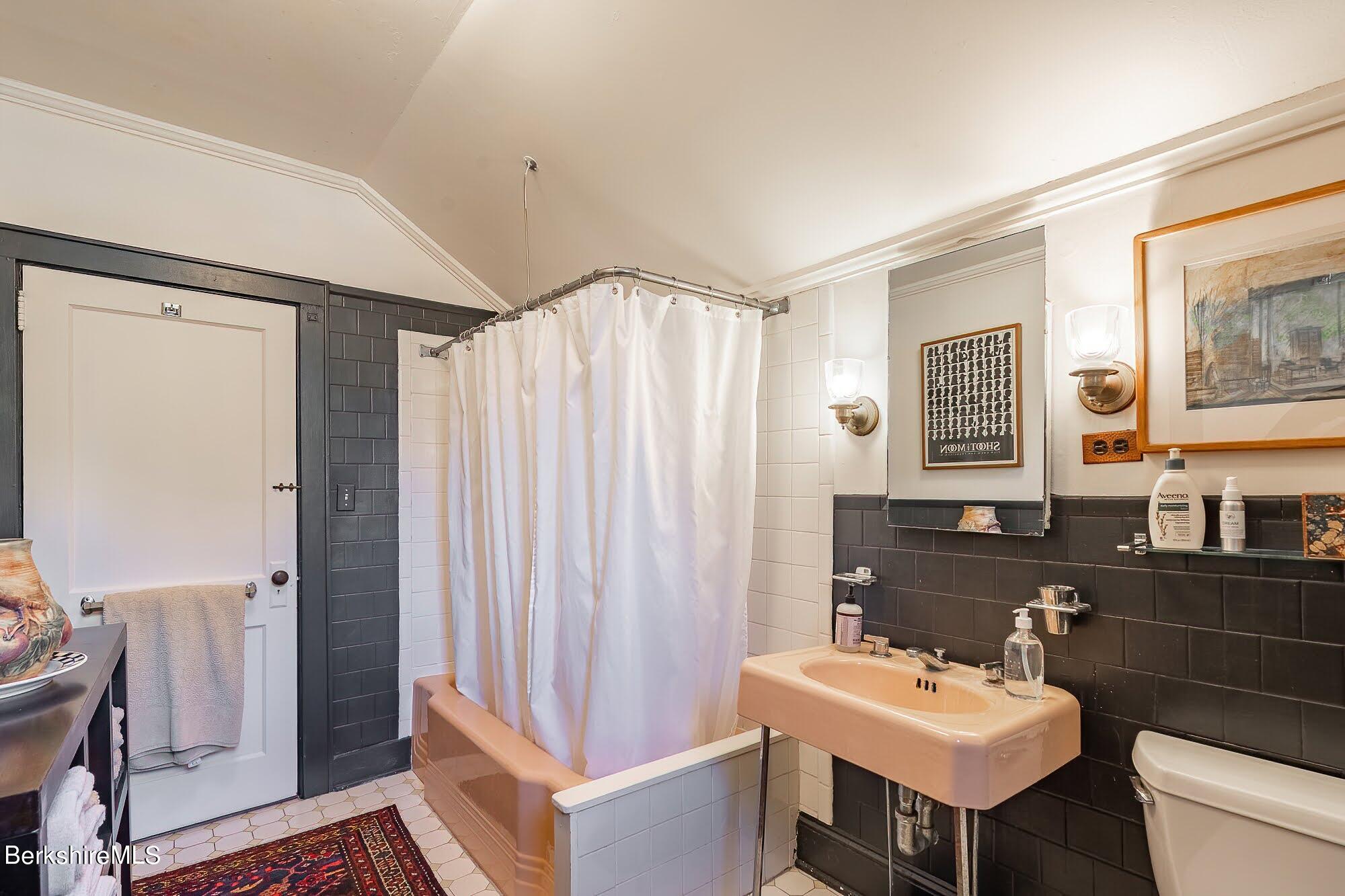 17 Cronk Road Monterey, MA 01245 - Photo 33 of 56 a bathroom with a sink a toilet and mirror