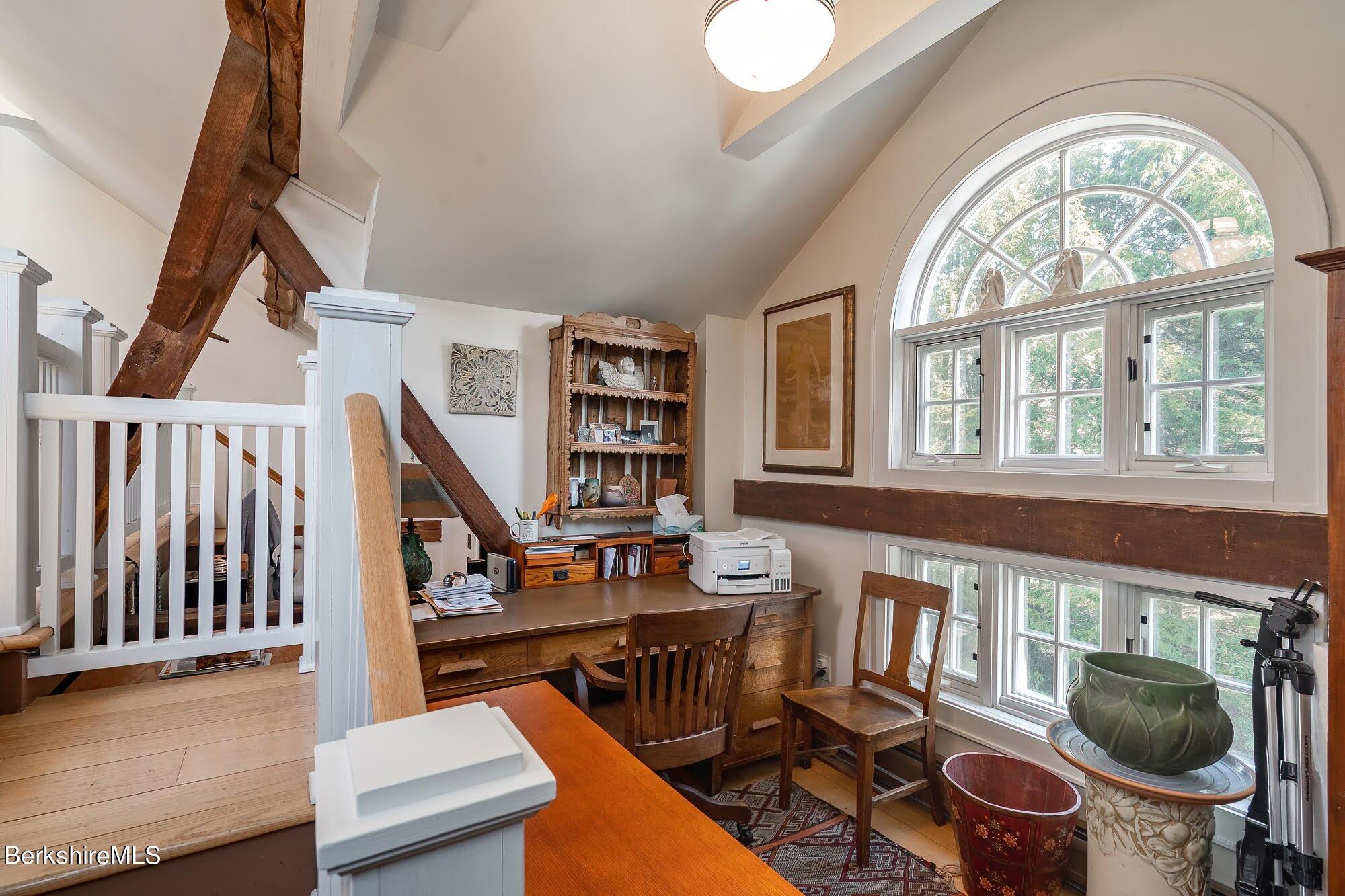 17 Cronk Road Monterey, MA 01245 - Photo 39 of 56 a living room with furniture and a floor to ceiling window