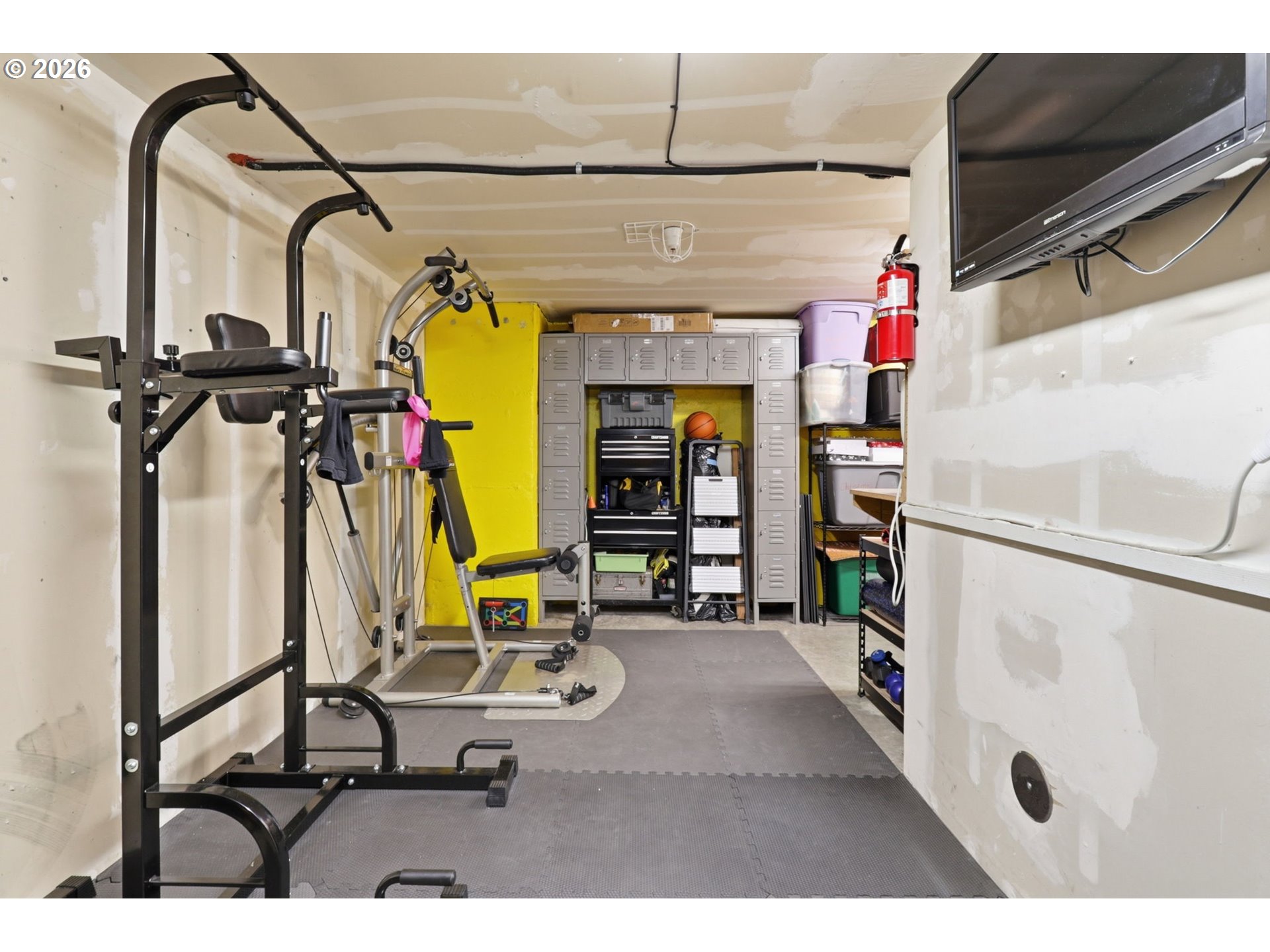 15095 Southwest Warbler Way, Unit 104 Beaverton, OR 97007 - Photo 32 of 46 a view of a room with gym equipment