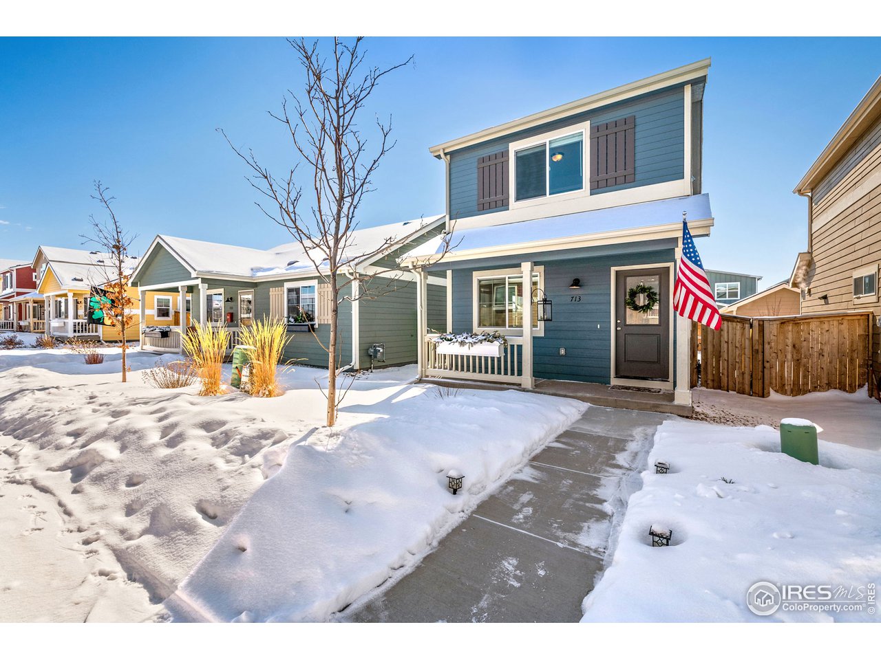 713 Country Rd Trail Berthoud, CO 80513 - Photo 1 of 27 Front exterior and walkway