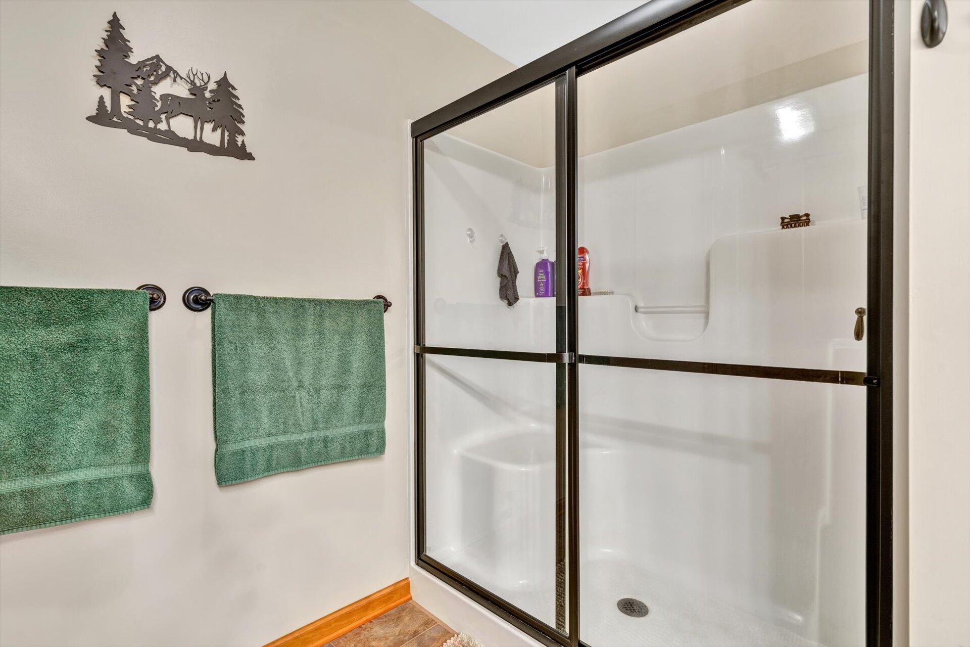 6 Highland Lake Road Union Hall, VA 24176 - Photo 26 of 56 a bathroom with a bathtub and shower