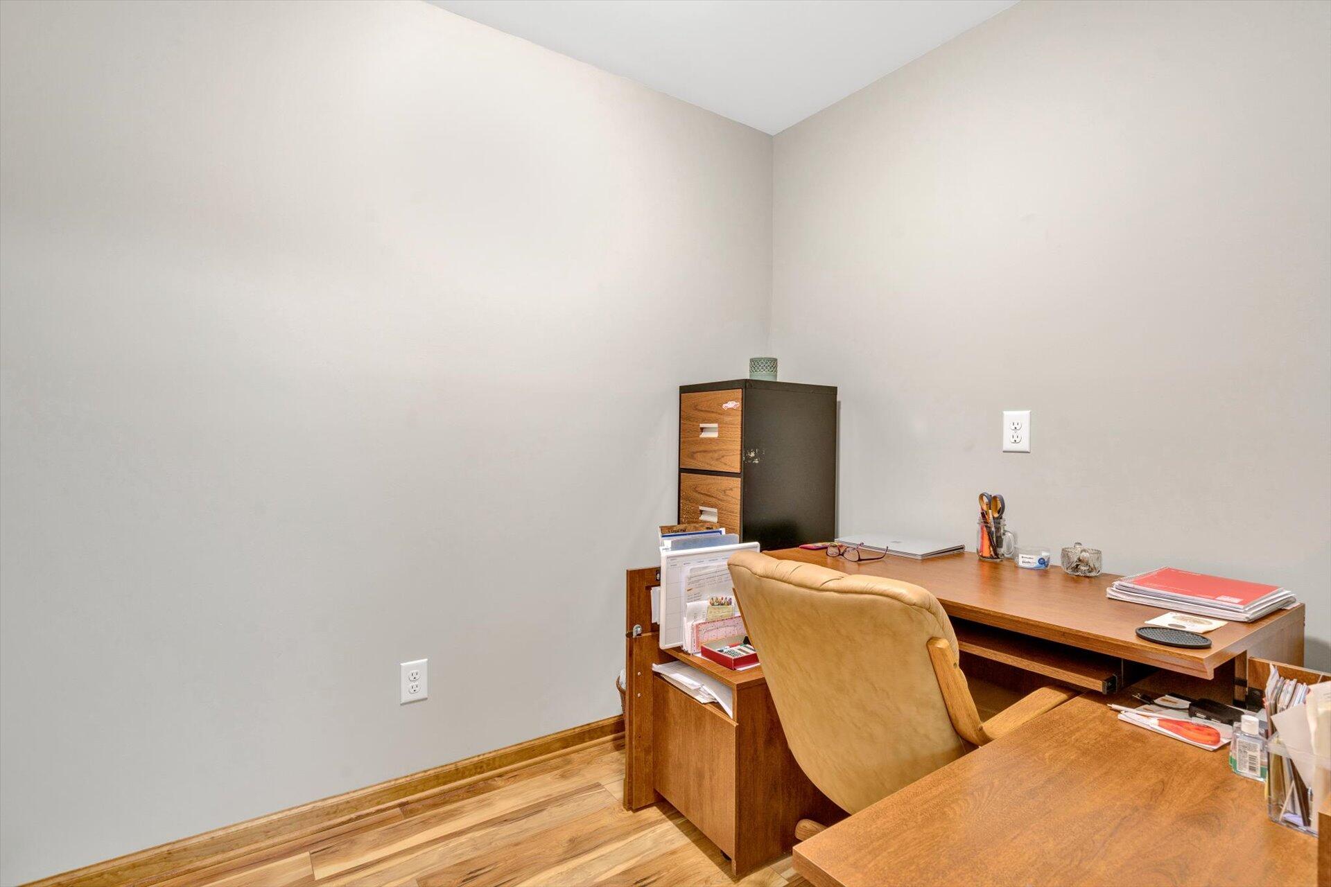 6 Highland Lake Road Union Hall, VA 24176 - Photo 28 of 56 a workspace with furniture and wooden floor