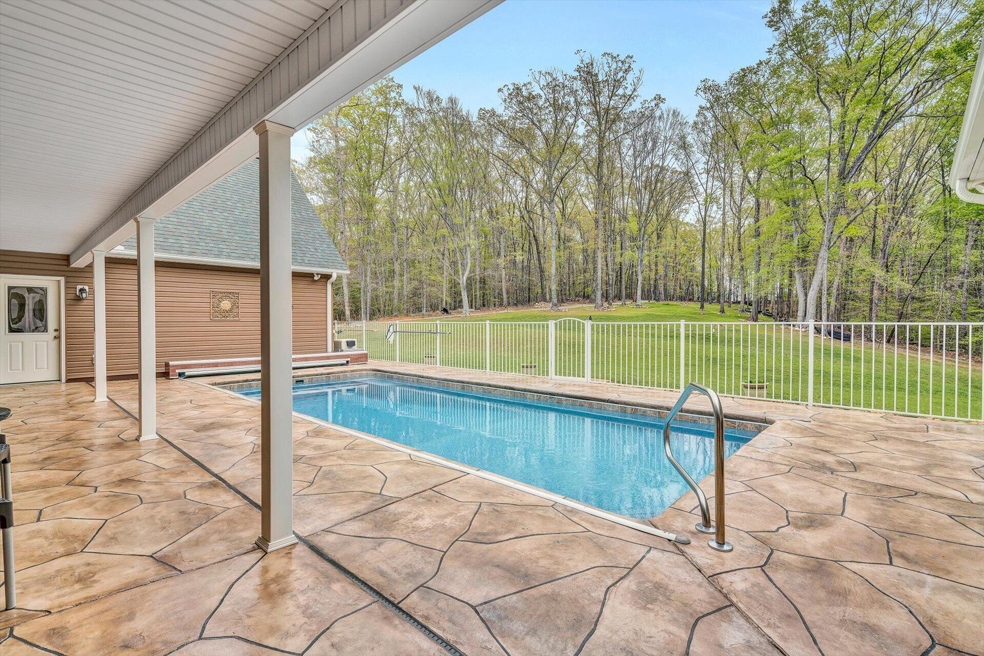 6 Highland Lake Road Union Hall, VA 24176 - Photo 35 of 56 a view of a backyard