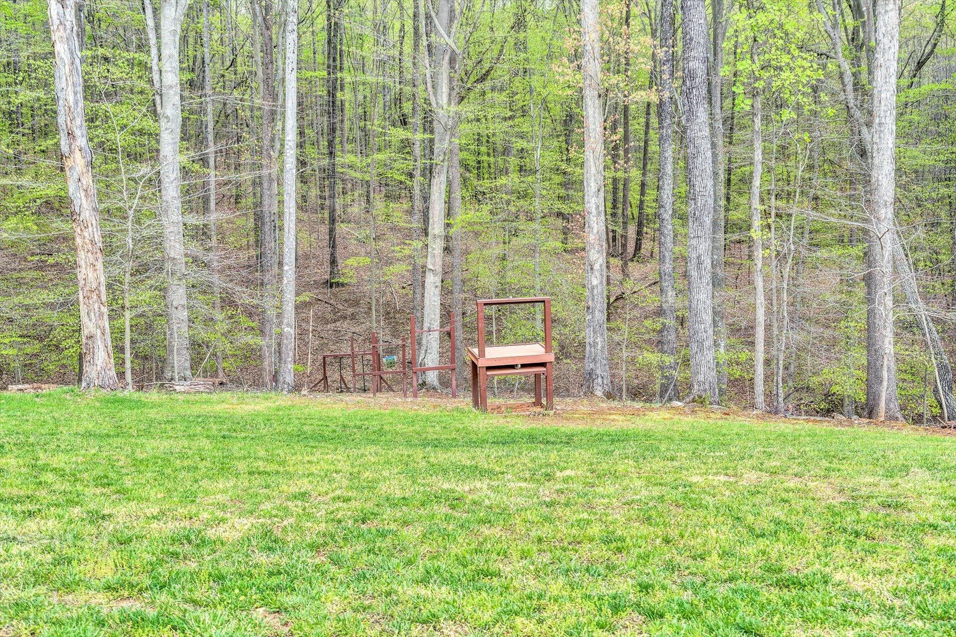 6 Highland Lake Road Union Hall, VA 24176 - Photo 53 of 56 a view of a backyard with table and chairs