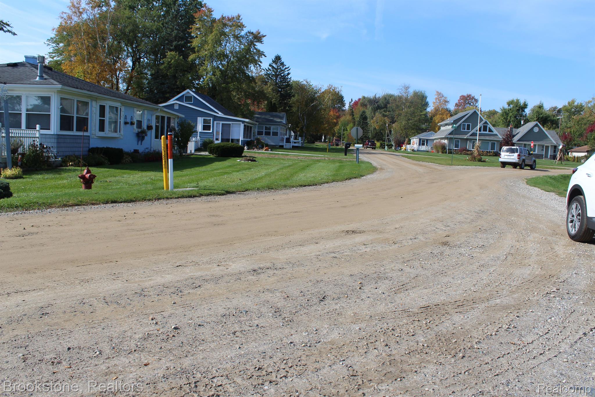 0 Birchwood Road Lexington, MI 48450 - Photo 6 of 9 View of road to get to beach area.