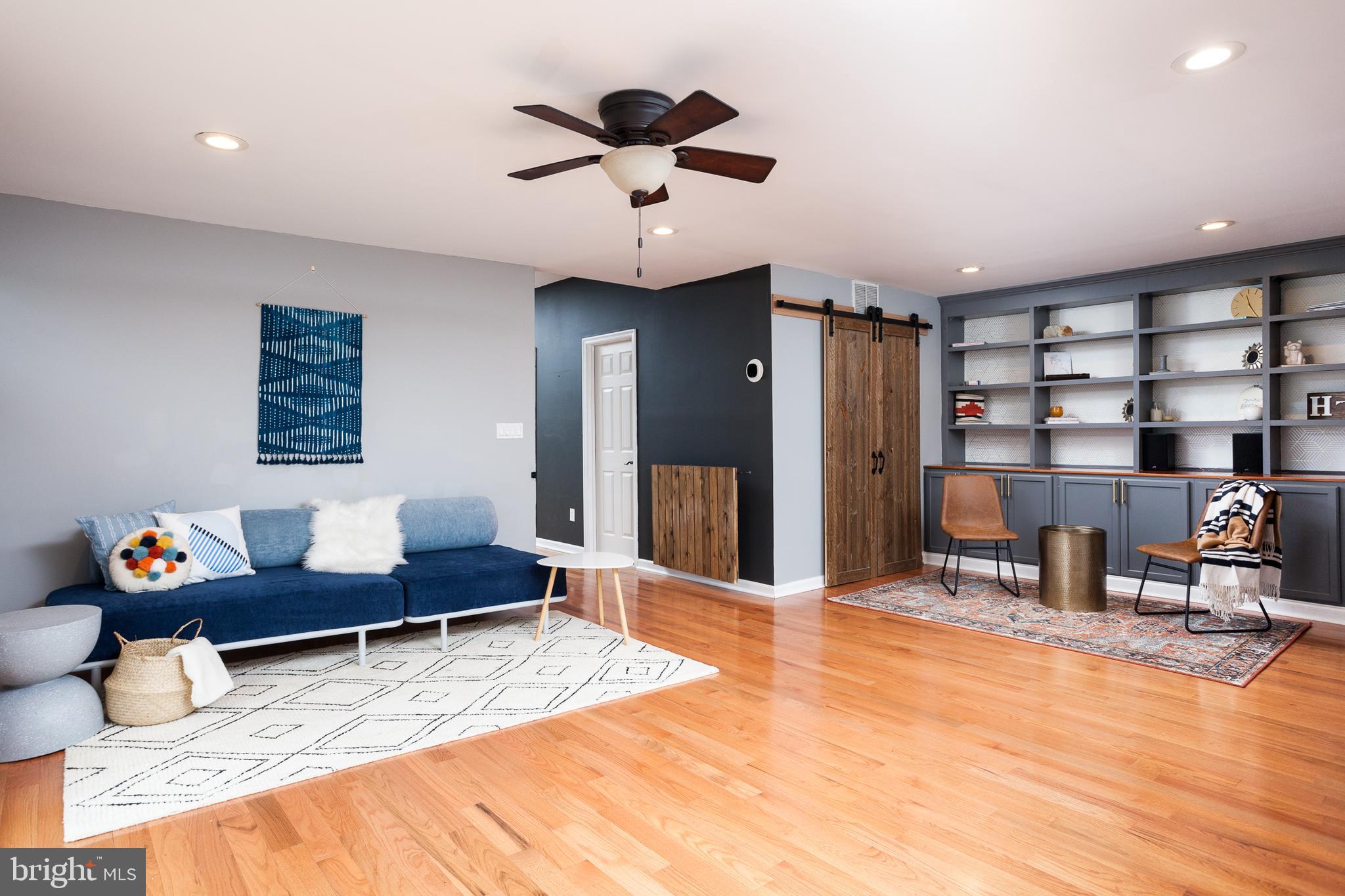 1449 Galena Road Baltimore, MD 21221 - Photo 13 of 31 2nd living room area w/ built in bookshelves