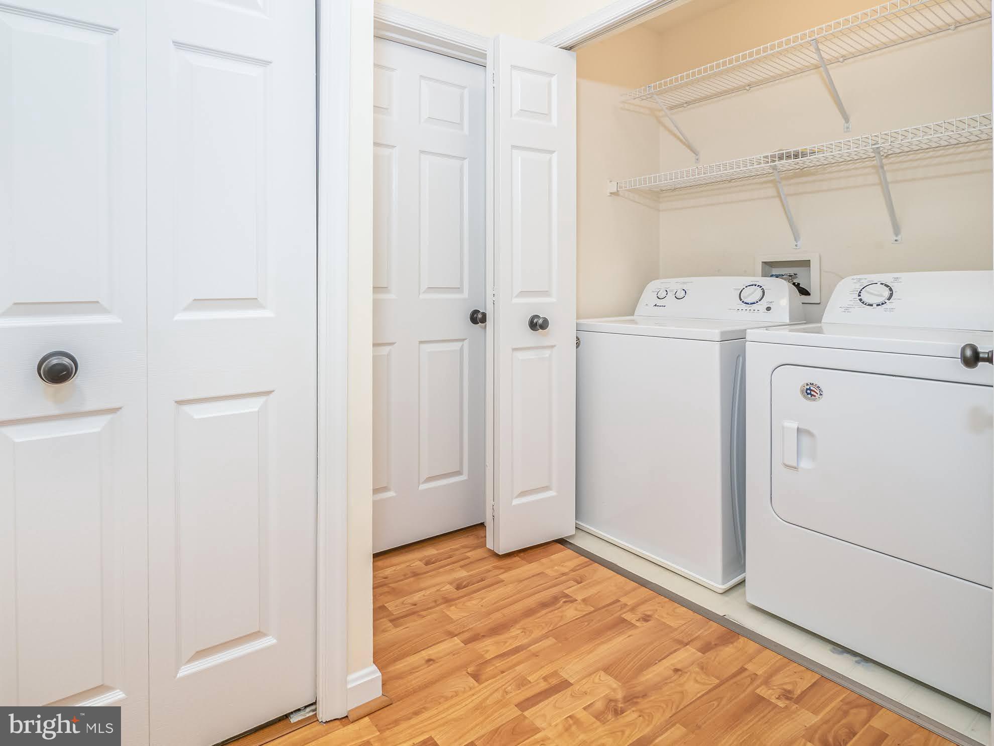 12755 Fair Crest Court, Unit 301 Fairfax, VA 22033 - Photo 22 of 24 a view of a storage & utility room with a washer dryer