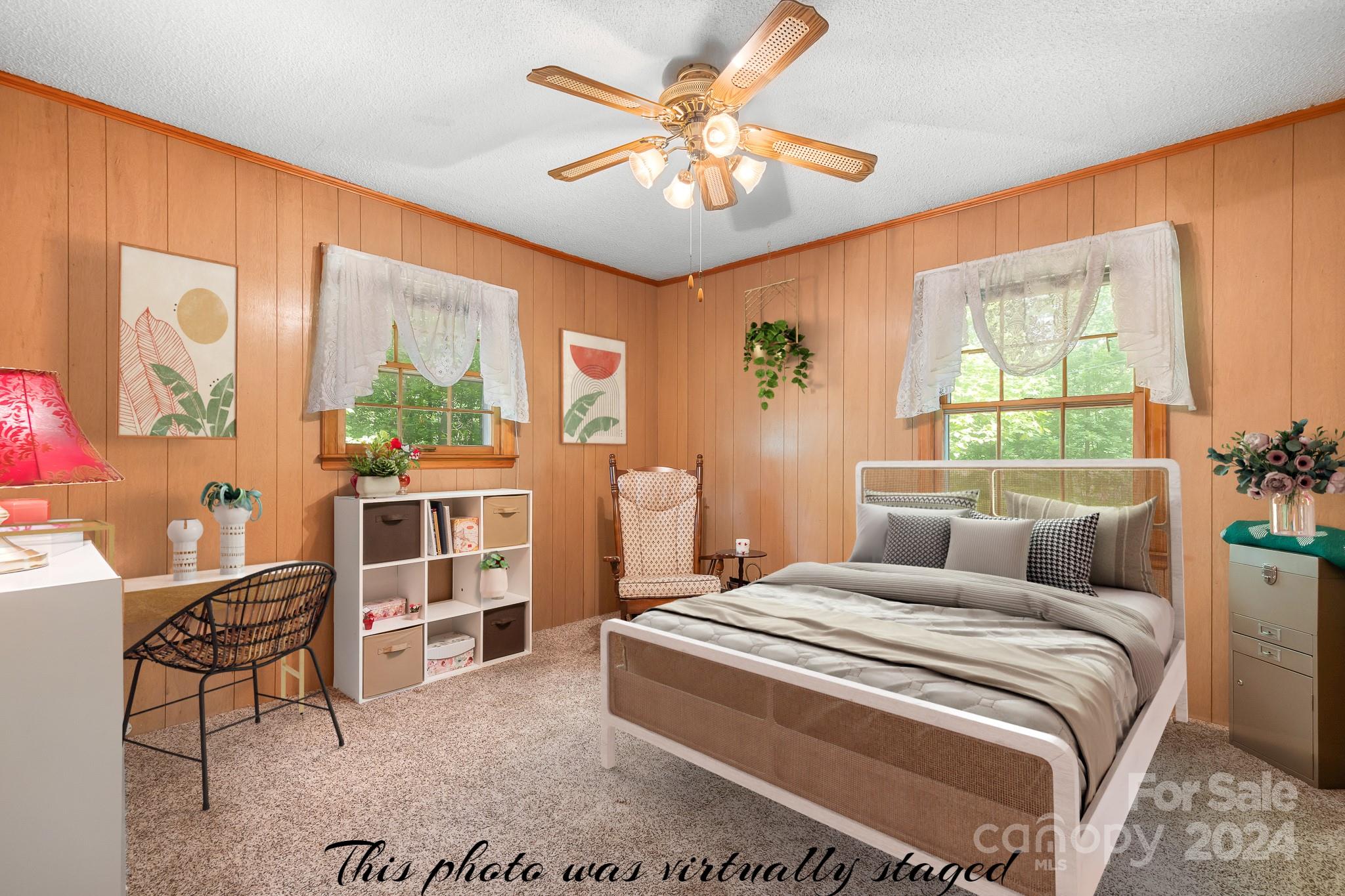 918 Blacksnake Road Stanley, NC 28164 - Photo 18 of 41 a bedroom with a bed furniture and a window
