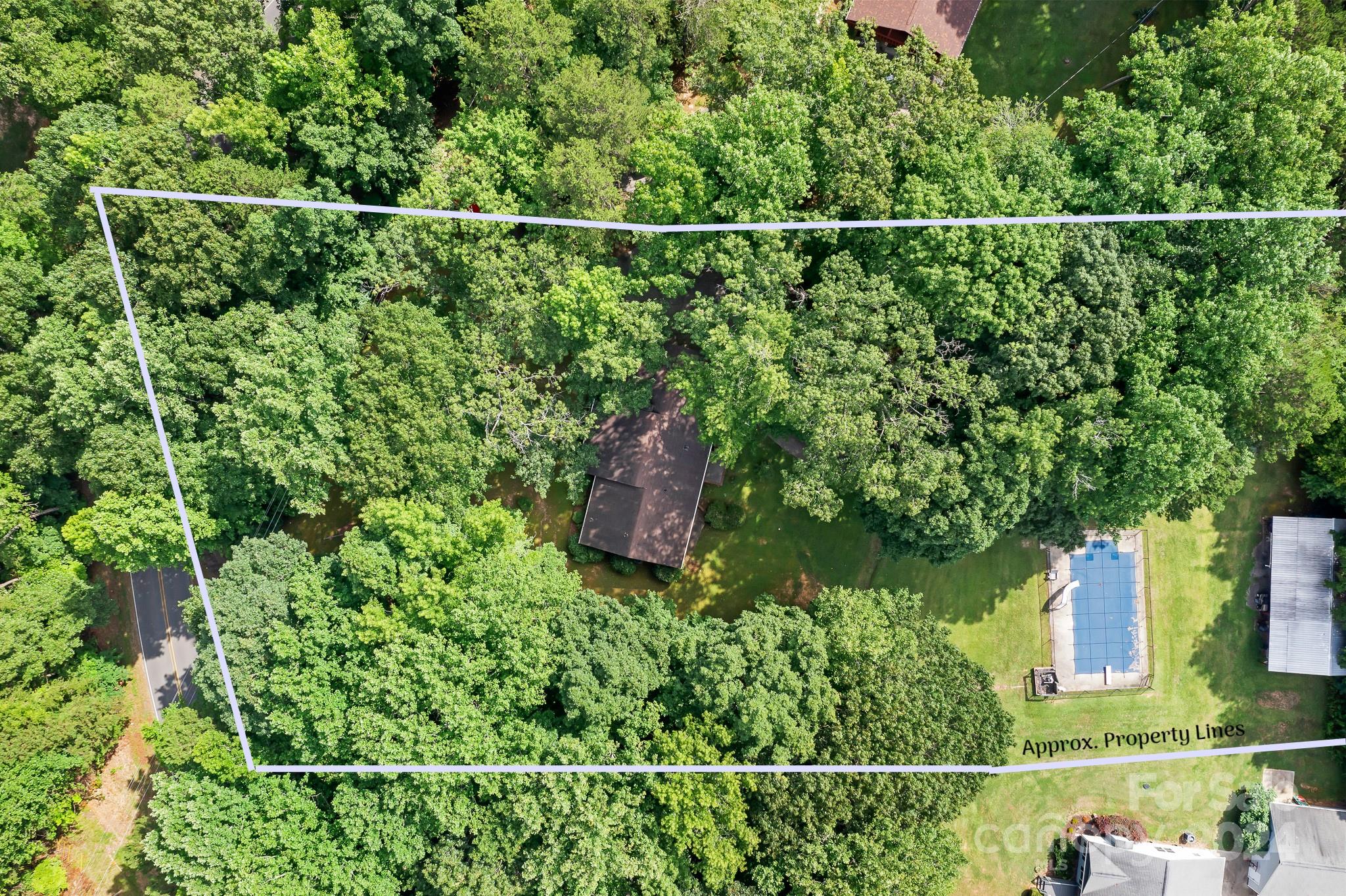 918 Blacksnake Road Stanley, NC 28164 - Photo 2 of 41 a view of a yard and mountain view