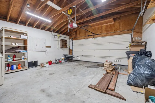 a view of storage and utility room
