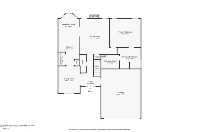 $2,225 | 2166 Greencliff Drive, Southaven, MS 38672