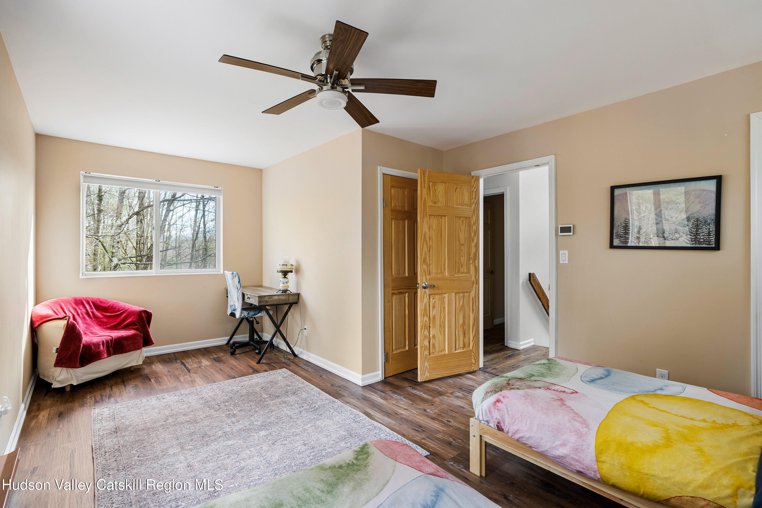 150 Vining Road Windham, NY 12496 - Photo 33 of 49 a bedroom with a bed and a window