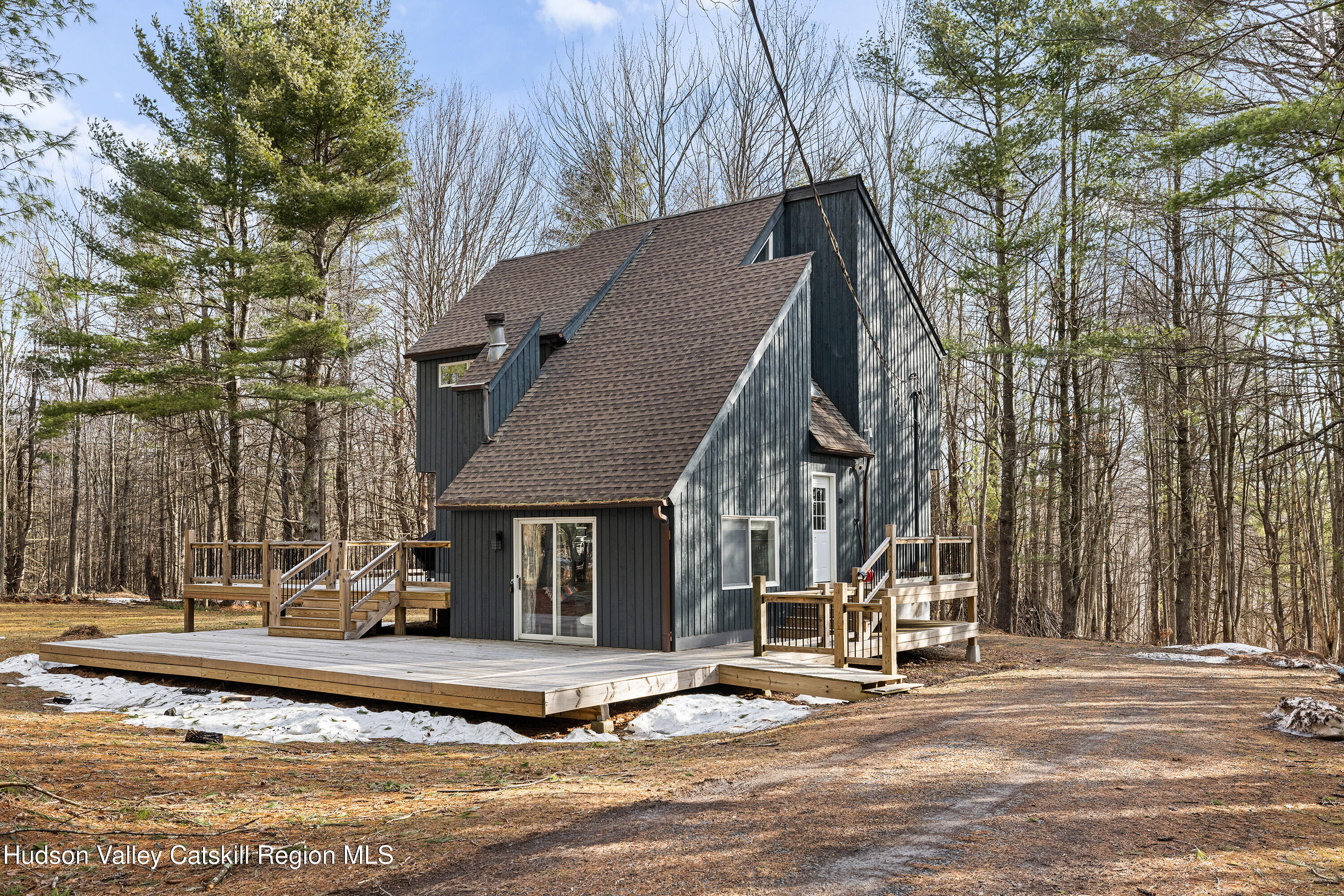 150 Vining Road Windham, NY 12496 - Photo 45 of 49 a front view of a house with a yard