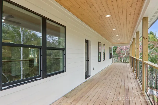 a view of a house with a porch
