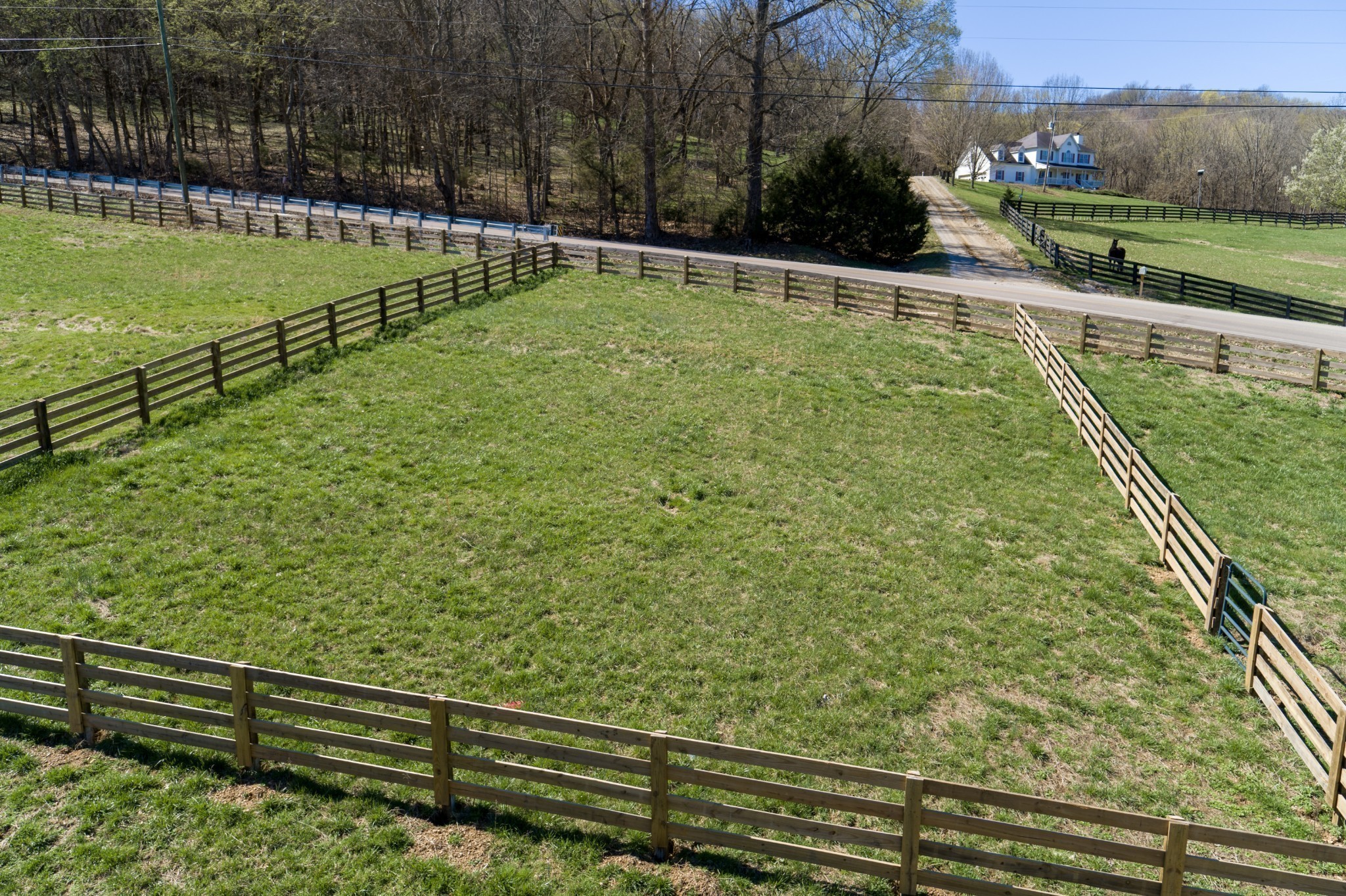 6876 Giles Hill Road College Grove, TN 37046 - Photo 19 of 24 a view of a garden with an outdoor space