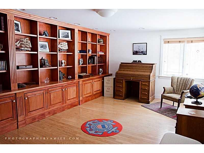 128 Pond Road New Gloucester, ME 04260 - Photo 12 of 33 Studio/Study/Office. Built-in...